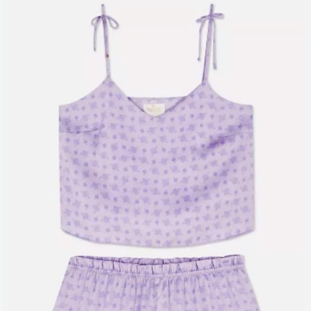 Sold out Bridgerton Netflix collab - Lilac Floral Women's Pajama Set